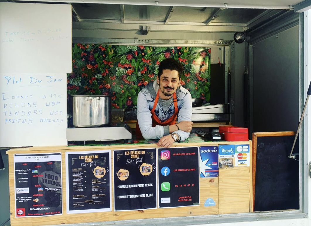Les délices de Sahel, cuisine en food truck invité par la guinguette la Burette