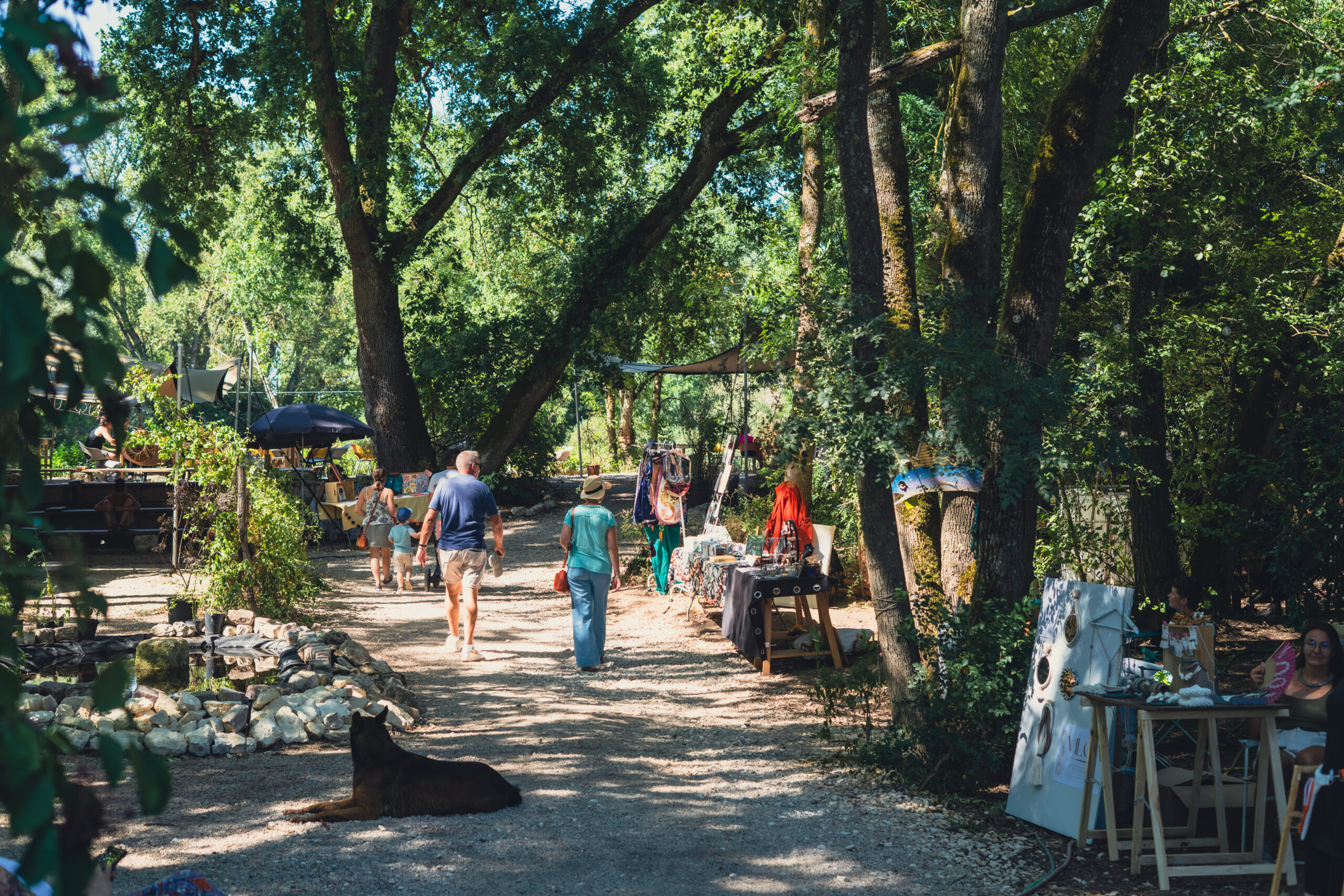 Marché de créateurs à la guinguette La Burette